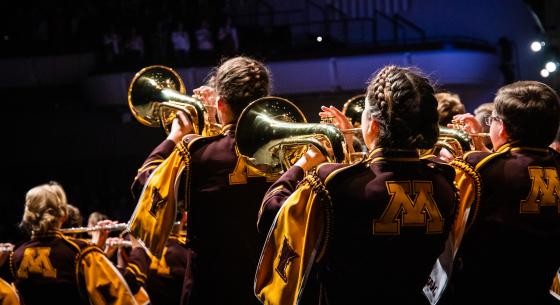 U of M Marching Band Concerts event page