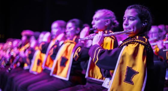 UMN Marching Band event page