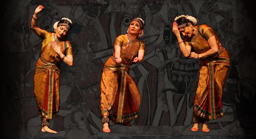 Ranee Ramaswamy in the Ragamala Dance Company. Photo courtesy of the artist.