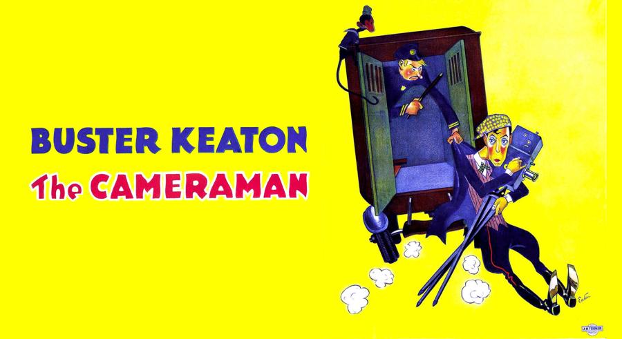 Classic poster for Buster Keaton's The Cameraman