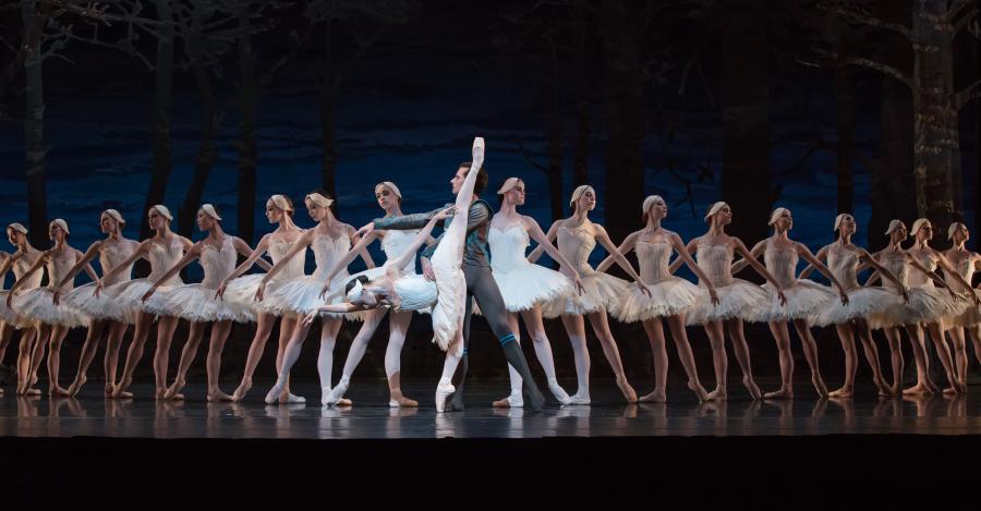 Houston Ballet in Swan Lake - Karina Gonzalez, Simon Ball, and Artists of Houston Ballet