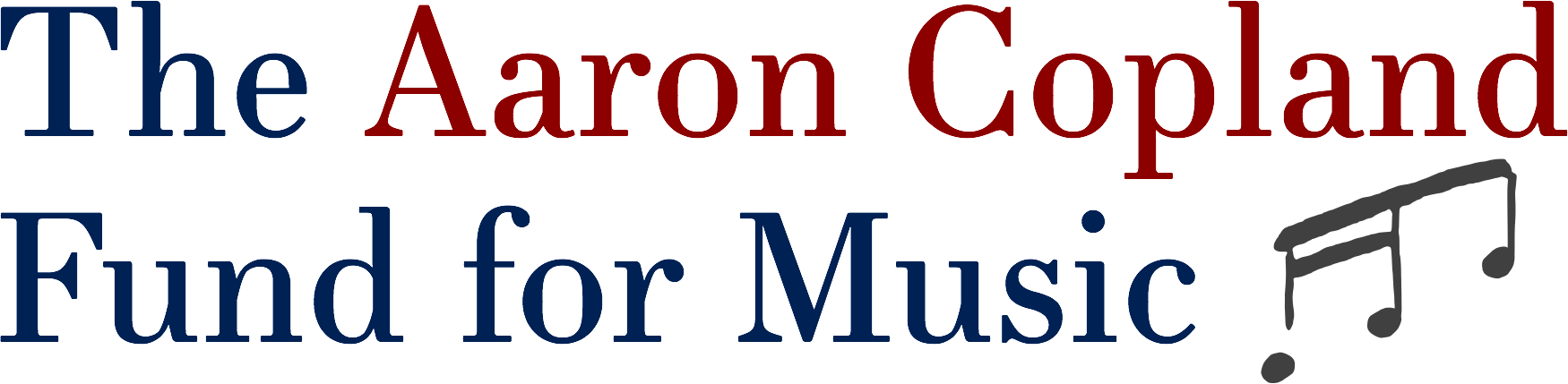 The Aaron Copland Fund for Music logo