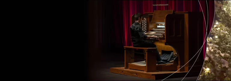 Greg Zelek at the Northrop organ