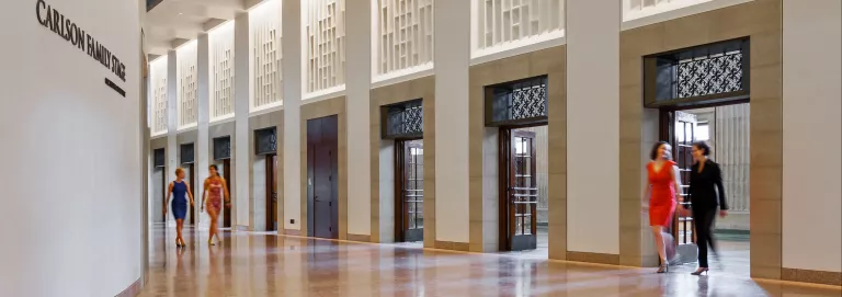 Northrop atrium.