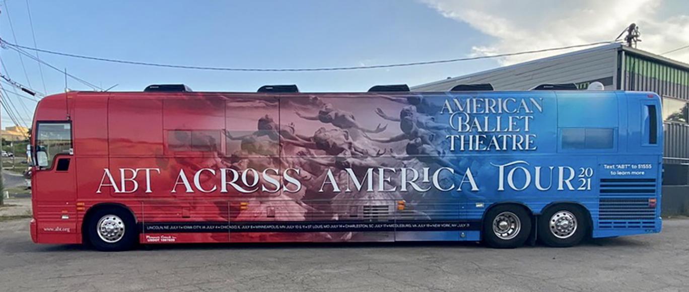 ABT Across America tour bus