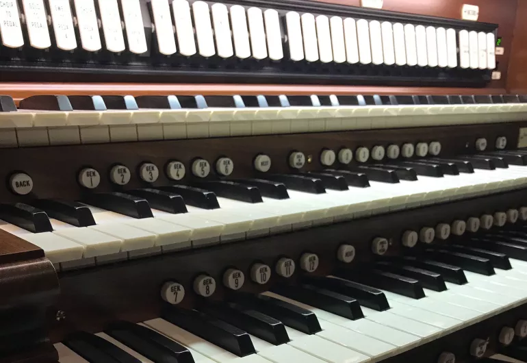 Organ keyboard