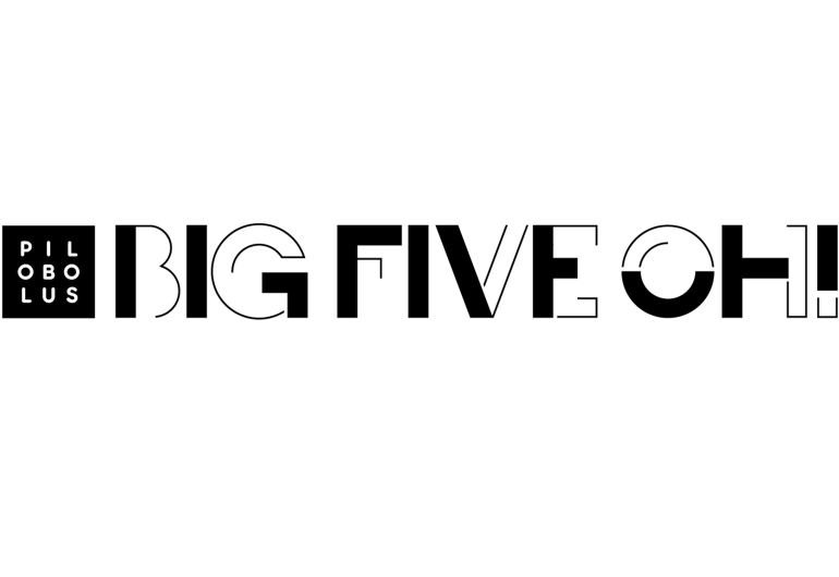 Pilobolus Big Five Oh! logo