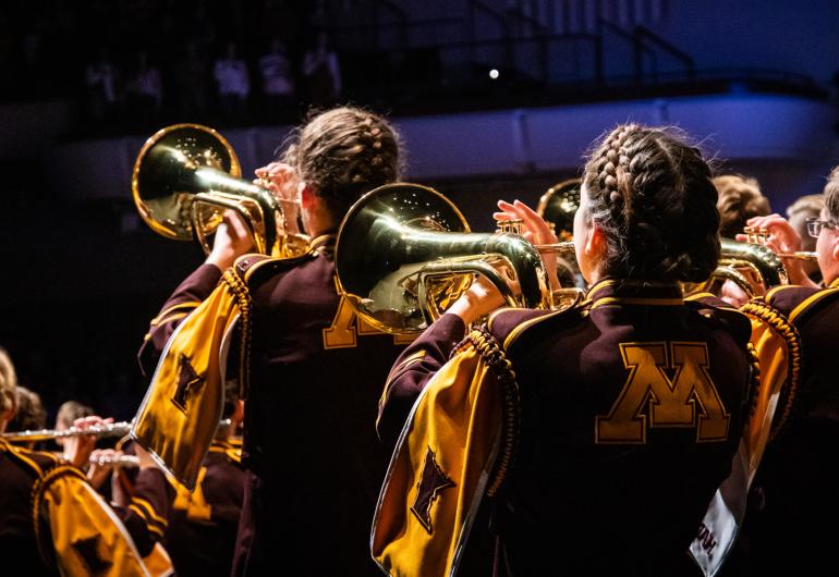 U of M Marching Band Concerts event page
