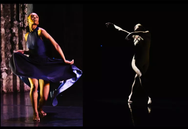 Dancers on stage