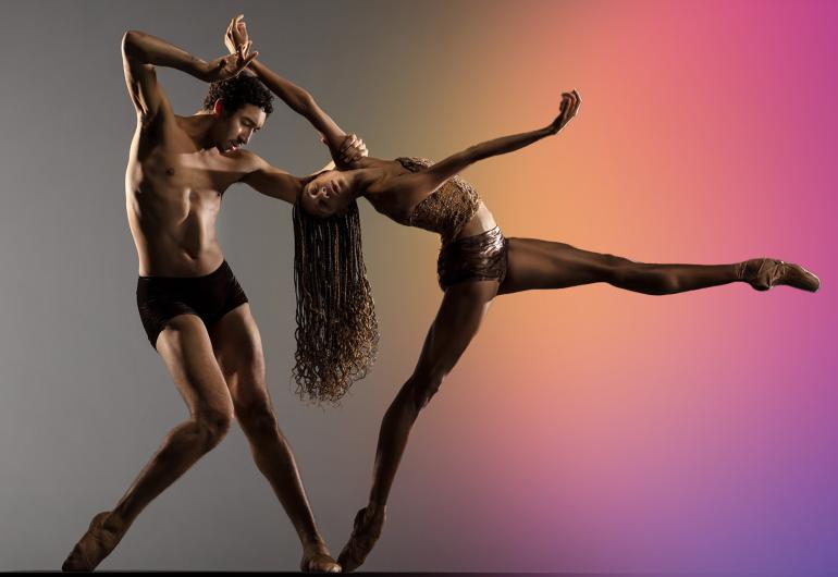 Dancers from Alonzo King LINES. View the season trailer.