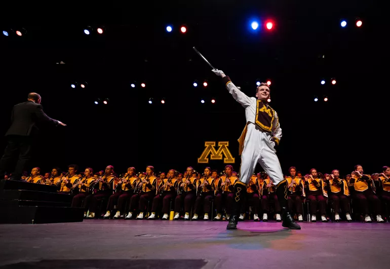 UMN Marching Band event page