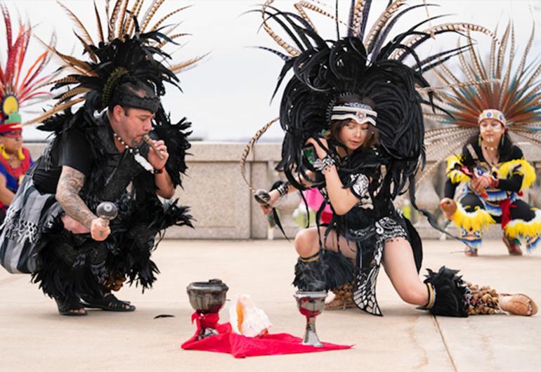 Kalpulli Ketzal Coatlicue performers