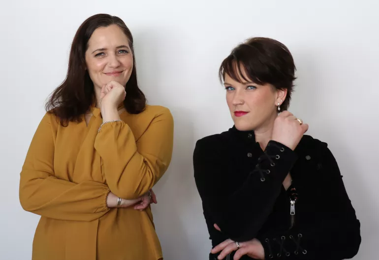 Tricia Schweitzer and Kelsey Wyrd