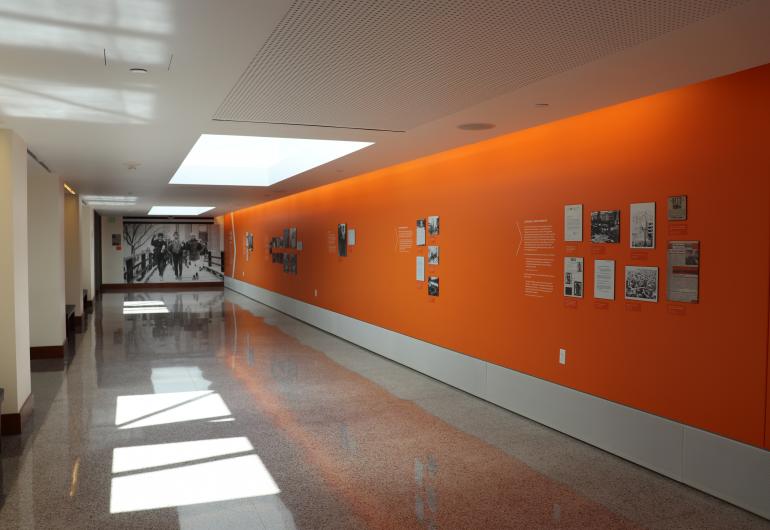 A view of the Northrop gallery