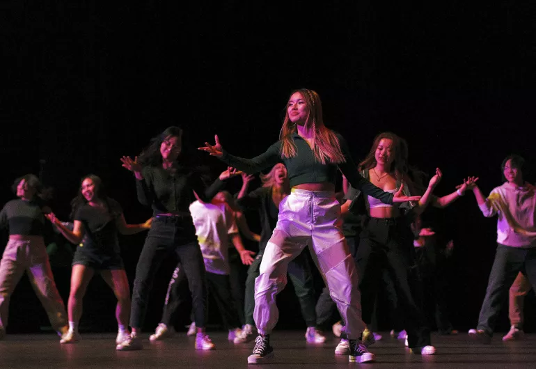 Students perform in last years Tet Show from the Vietnamese Student Association of Minnesota