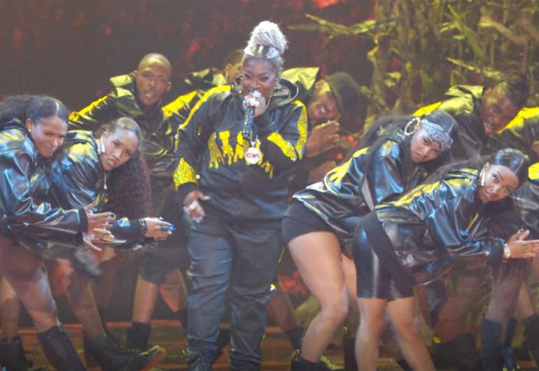 Missy Elliott performing at 2019 MTV Video Music Awards
