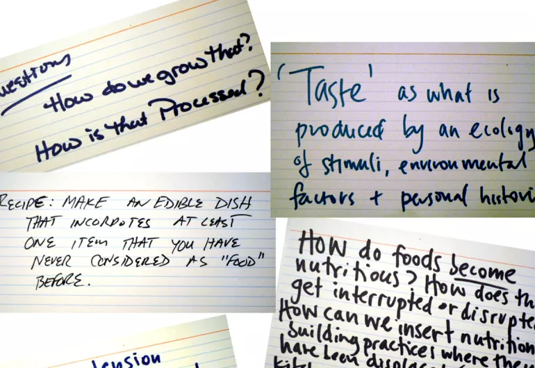 Food Words: Popular Food Literacy Conversation Corner