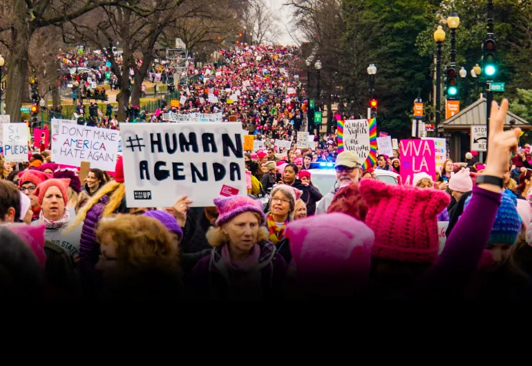 “The Women are Coming” Gendered Spaces of Protest
