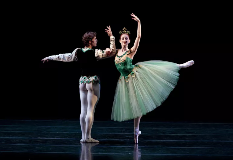 Michael Bearden and Christiana Bennett in Breaking Pointe.
