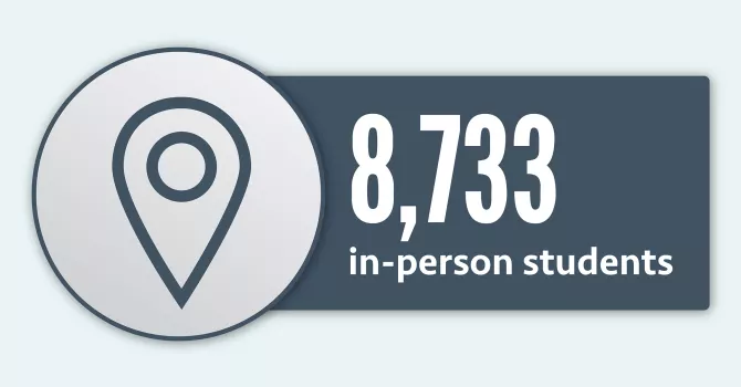 Infographic with map pin icon. Data reflected in caption below.