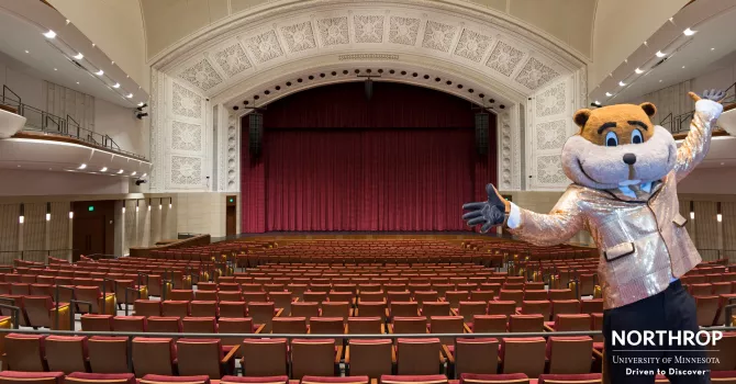 Northrop Carlson Family Stage and Goldy