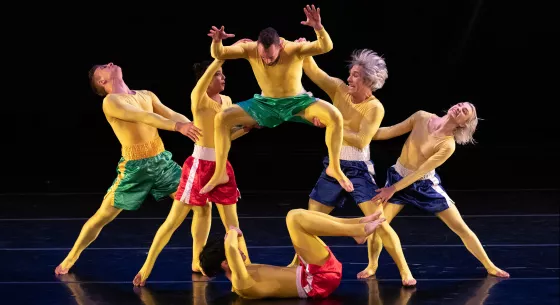 Pilobolus Rules at play student matinee event page