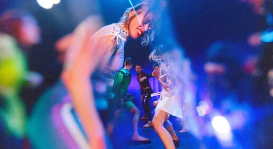 Dance Church pop up event page