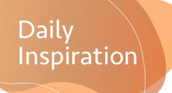 Daily inspiration graphic