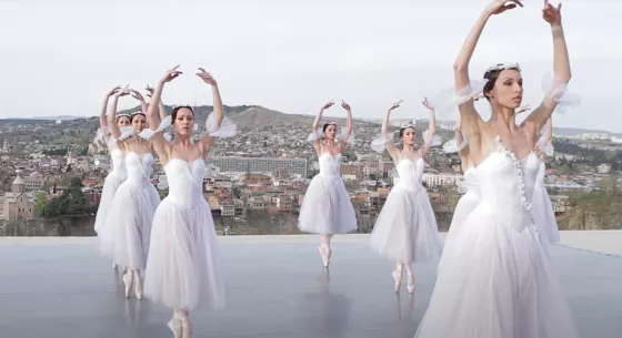 State Ballet of Georgia Today outdoor screening event