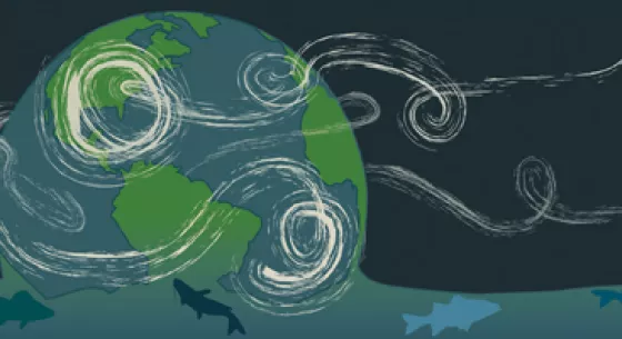 Globe graphic