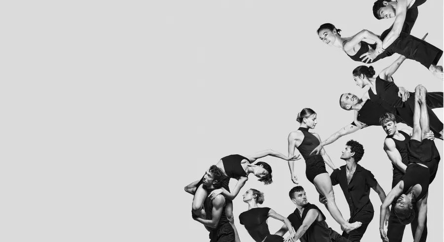 Dancers in various pairs and different lift poses