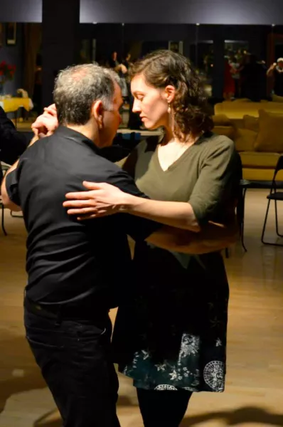 Couple dancing