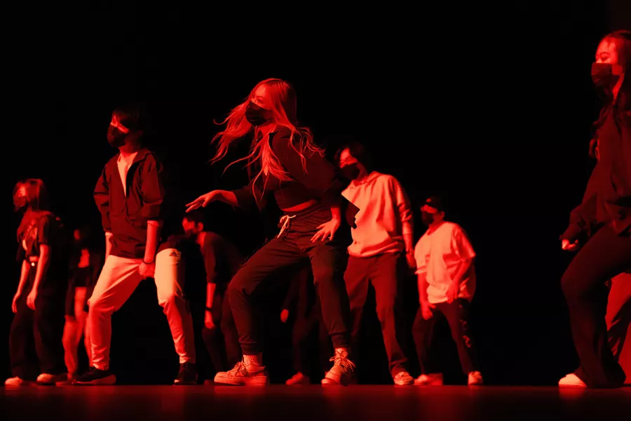 dancers on stage