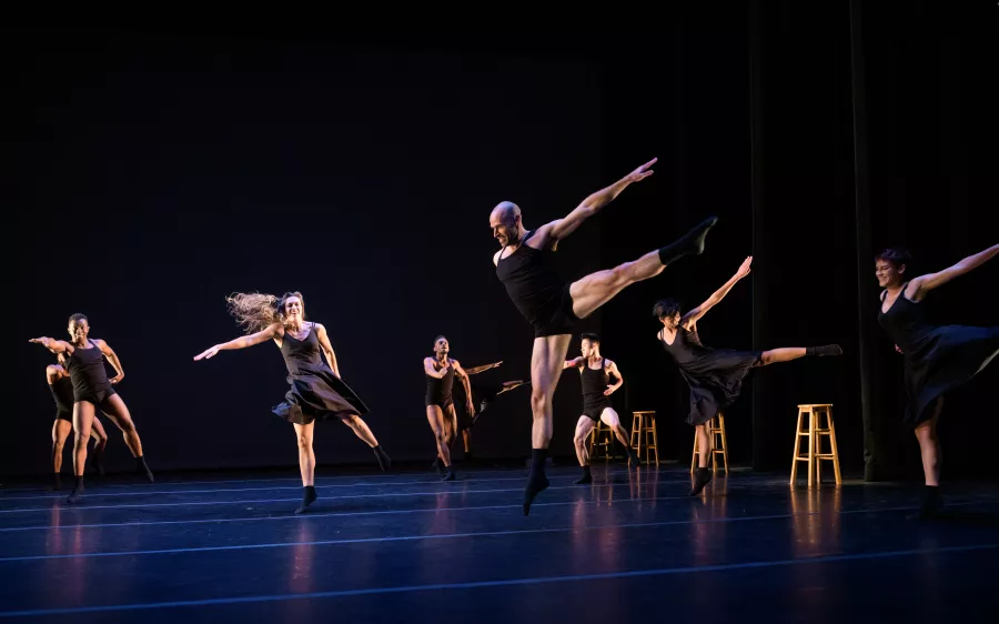 David Roussève/REALITY dancers in Halfway to Dawn