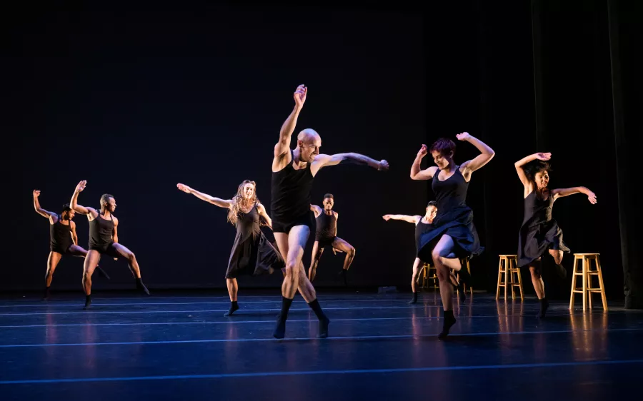 David Roussève/REALITY dancers in Halfway to Dawn