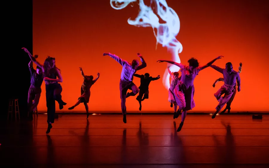 David Roussève/REALITY dancers in Halfway to Dawn