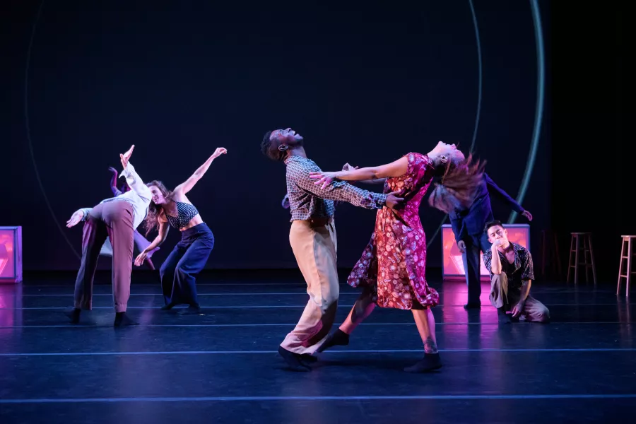 David Roussève/REALITY dancers in Halfway to Dawn