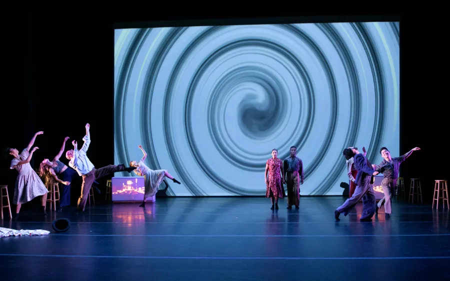 David Roussève/REALITY dancers in Halfway to Dawn