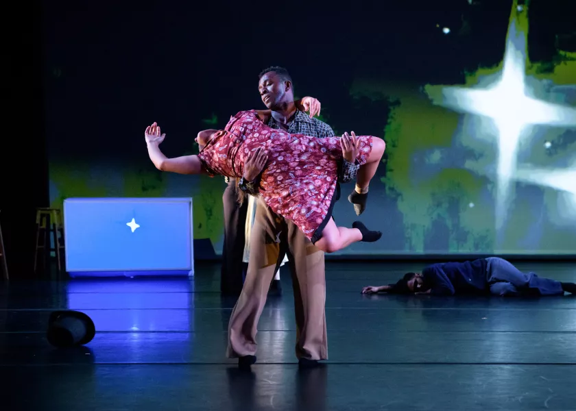David Roussève/REALITY dancers in Halfway to Dawn