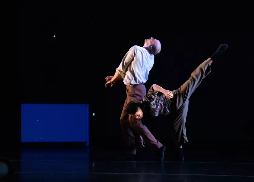 David Roussève/REALITY dancers in Halfway to Dawn