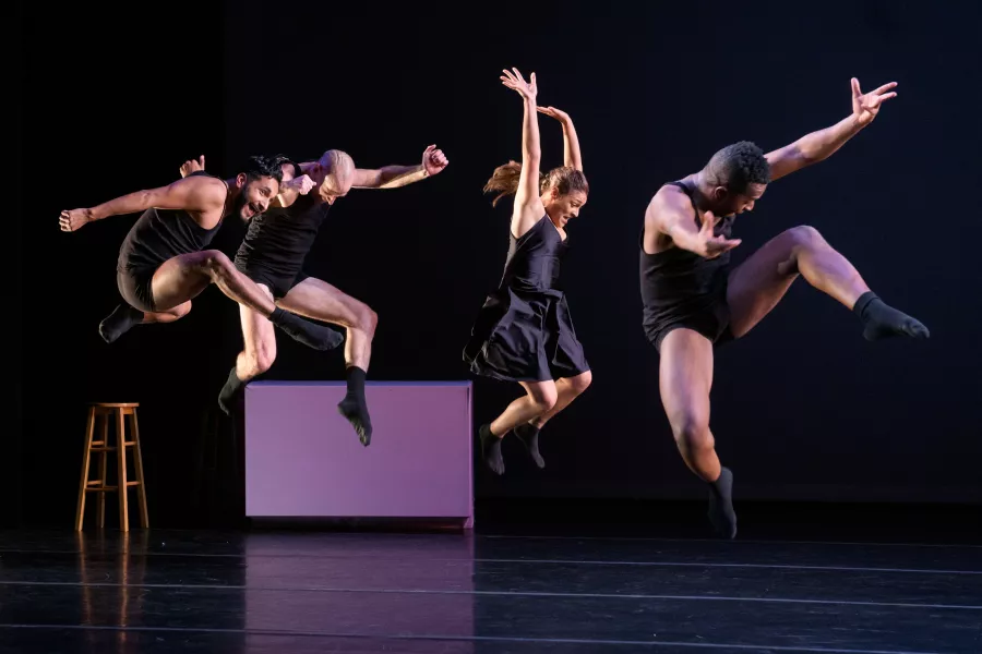 David Roussève/REALITY dancers in Halfway to Dawn