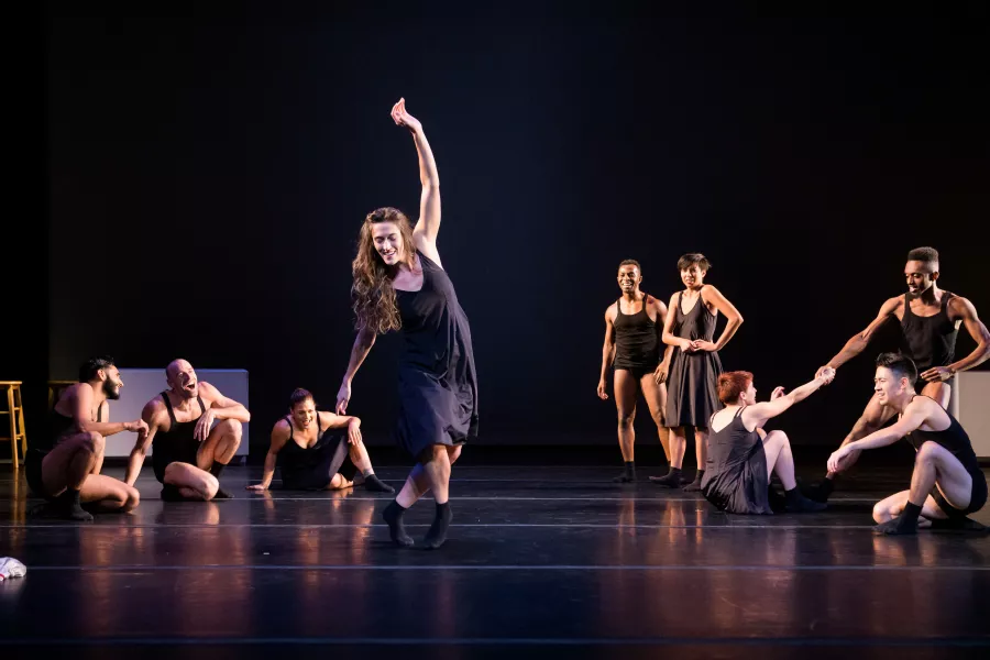 David Roussève/REALITY dancers in Halfway to Dawn