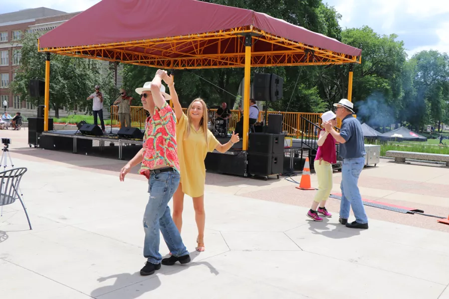 New Riverside Ramblers June 19 2019 Music on the Plaza at Northrop