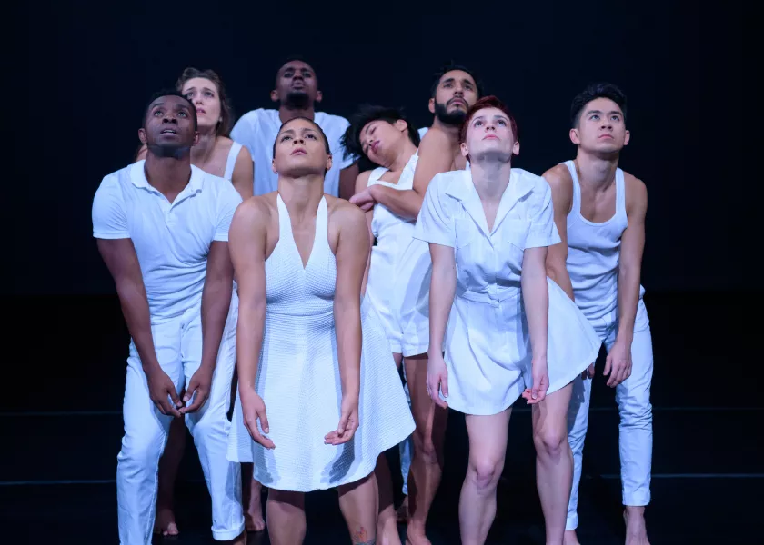 David Roussève/REALITY dancers in Halfway to Dawn