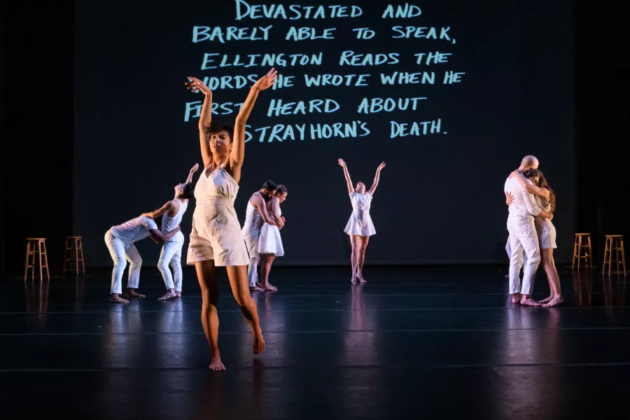David Roussève/REALITY dancers in Halfway to Dawn