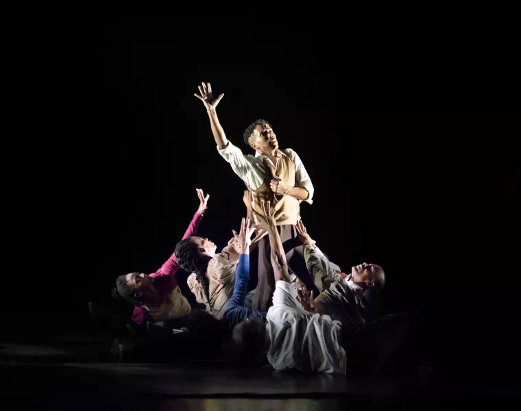 Alvin Ailey American Dance Theater in Rennie Harris Lazarus
