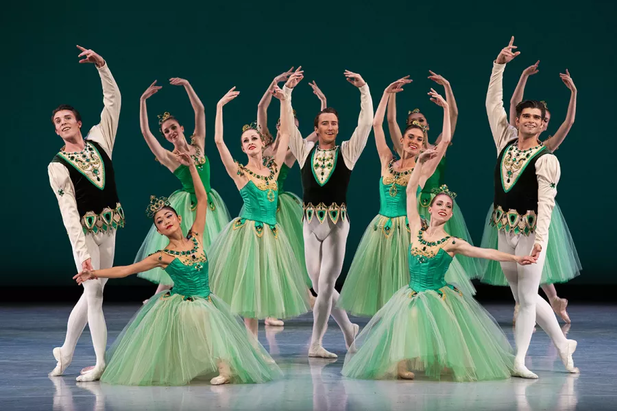 Ballet West artists perform Emeralds