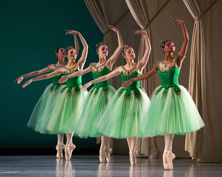 Ballet West artists perform Emeralds