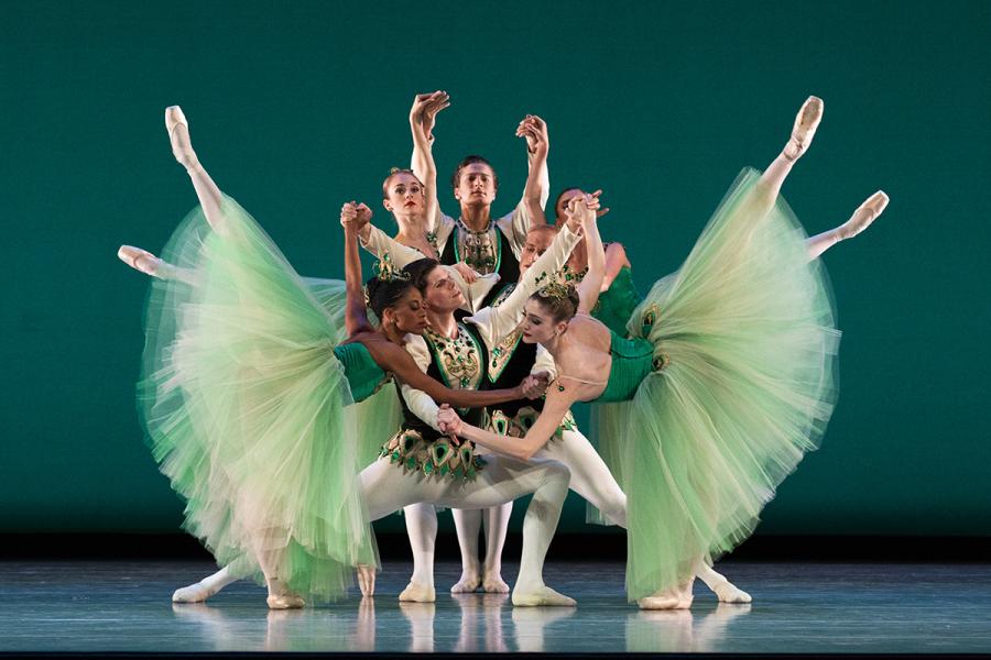 Ballet West artists perform Emeralds