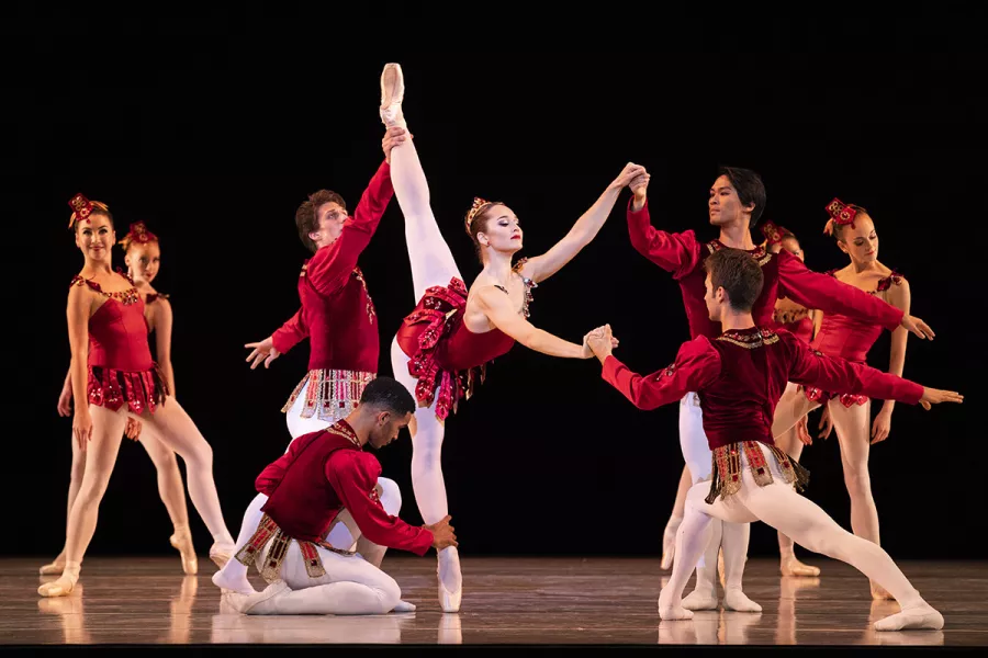 Ballet West artists perform Rubies